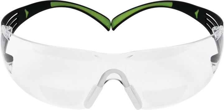 Actual product image 3M SecureFit 400 Reader Safety Glasses Lens Clear, Scratch Resistant with UV Protection