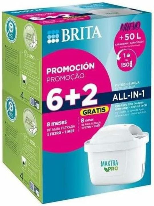 Produktbild Brita REPLACEMENT PITCHER MAXTRA PRO 6+2 150 LTS (8x)