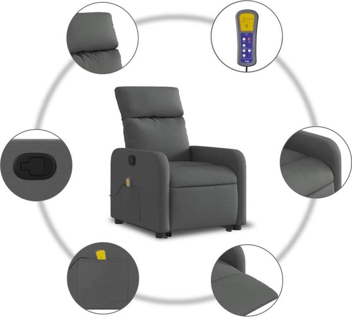Image du produit vidaXL Massagesessel mit Aufstehhilfe