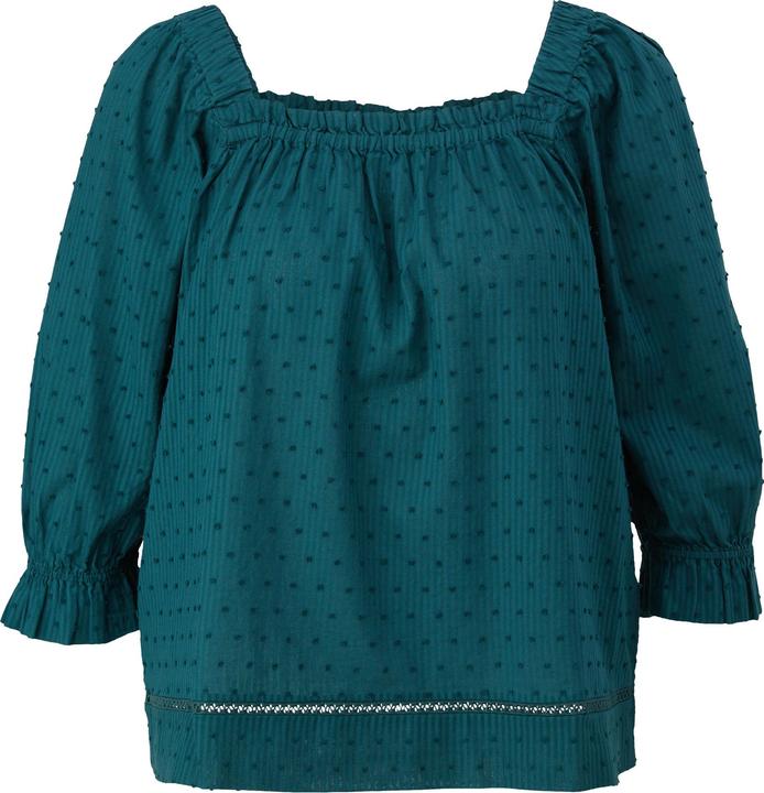 Image du produit s.Oliver Bluse Off-Shoulder-Bluse mit Dobby-Struktur (44)