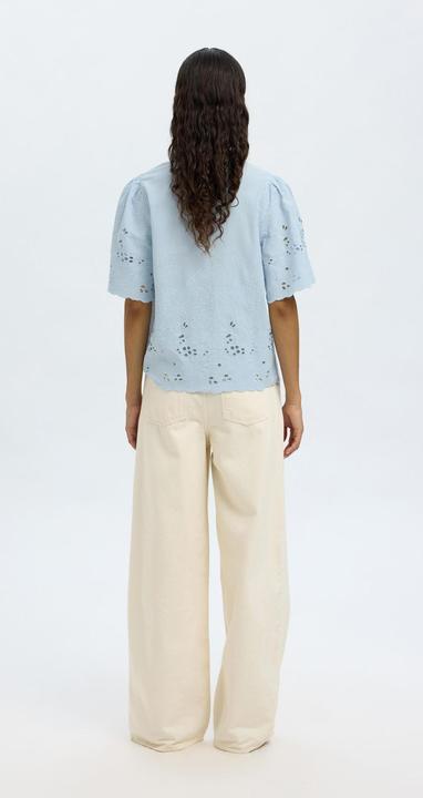 Actual product image Selected Femme Besticktes Kurzarmhemd (38)