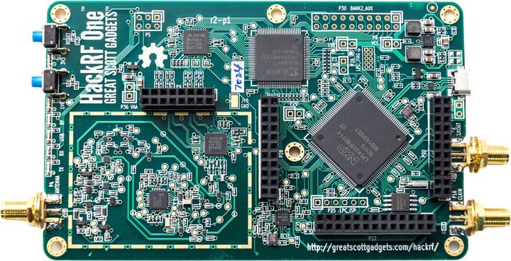 Actual product image NooElec HackRF One