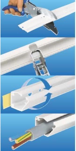 Immagine prodotto Hager Canalina a rulli Tehalit LFR15015, 16x16mm, 20m (Tubazione, 2000 cm)