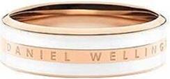 Image du produit Daniel Wellington Bague classique en satin blanc or rose 58 (58, Acier)