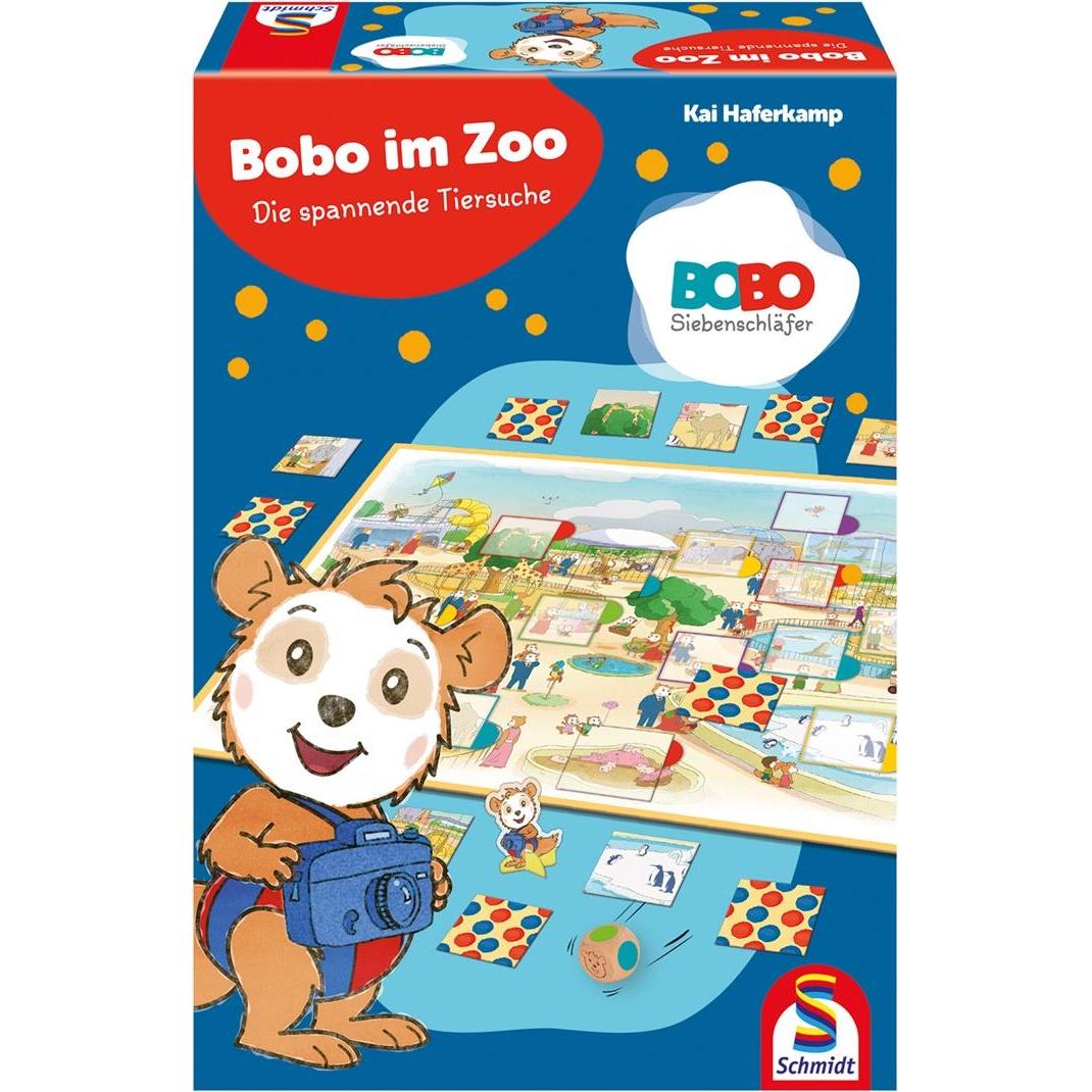Schmidt Spiele Bobo Siebenschläfer, Im Zoo 40648 (Deutsch)