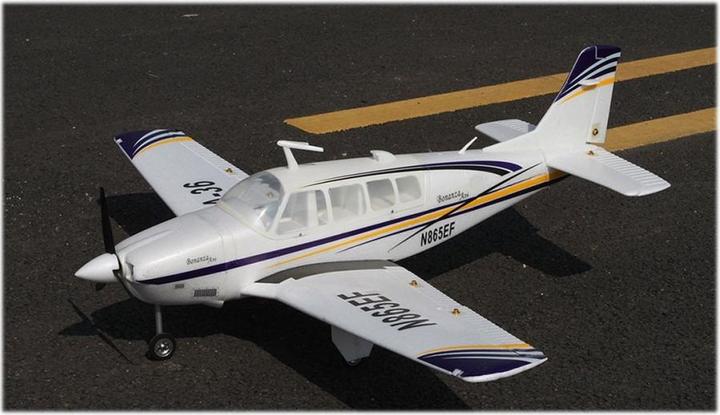 Actual product image Amewi Electric model aircraft ST Beechcraft Bonanza A36 PNP (Multi motor)