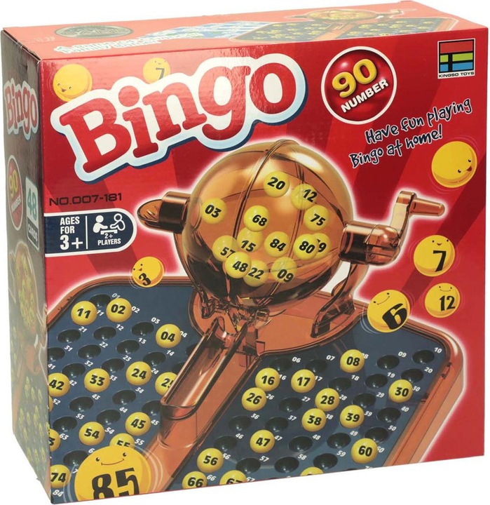 Actual product image Bingo roll with cards