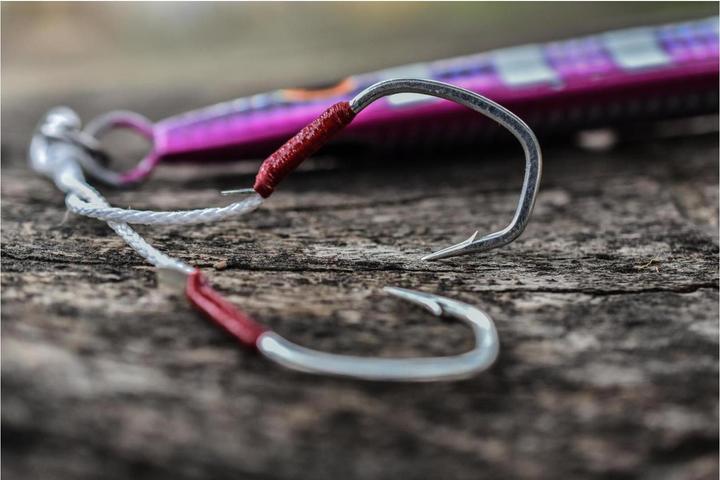 Actual product image Vmc 7269AH Jigging Assist Hook