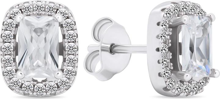 Produktbild Brilio Silver - Sparkling silver earrings with zircons EA578W