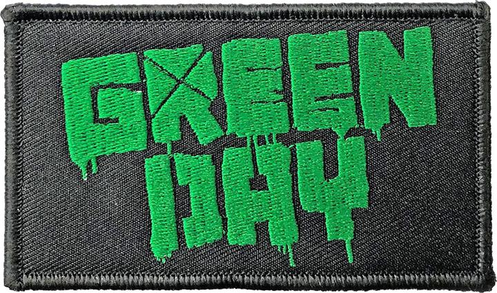 Actual product image Green Day Double Sided Patch Logo Keyring