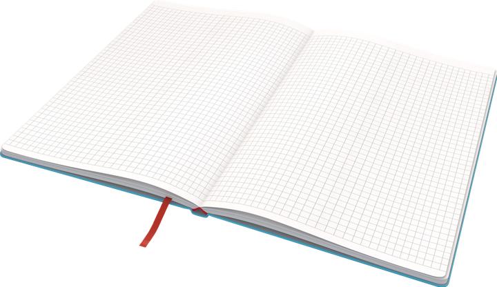 Actual product image Leitz Notebook Cosy B5, Plaid, Blue (B5, Checked, Hardcover)