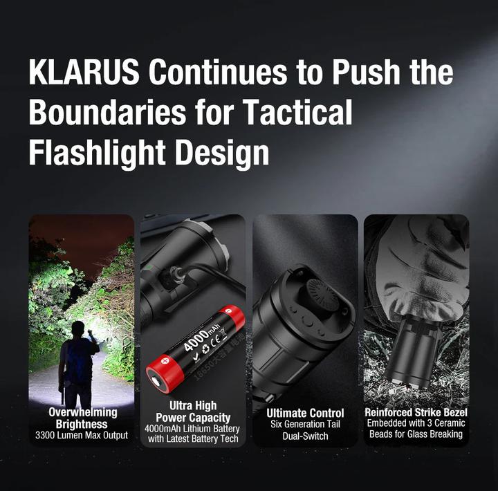 Actual product image Klarus XT11GT Pro V3 (13.97 cm, 3300 lm)
