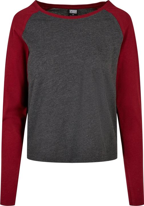 Urban Classics Ladies Contrast Raglan Longsleeve
