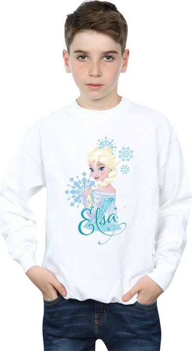 Actual product image Disney Boys Frozen Elsa Snowflakes Sweatshirt (128)