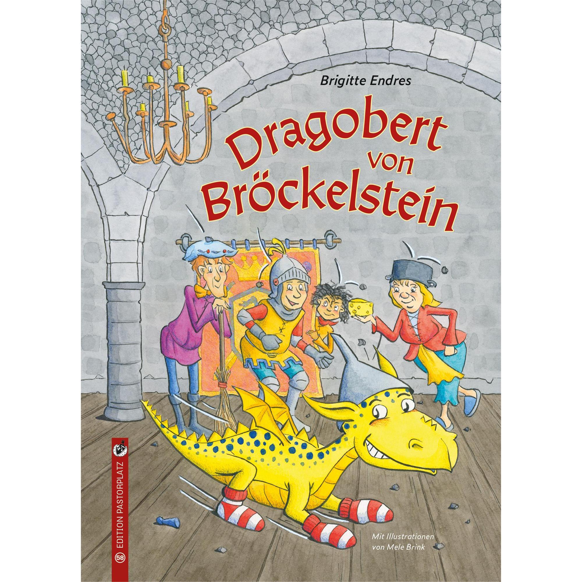 Dragobert von Bröckelstein, Kinderbücher von Mele Brink, Brigitte Endres