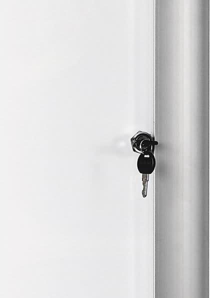 Actual product image Bi-Office Display case VT630209760 weatherproof magnetic 81,6x99,5cm