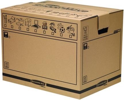 Produktbild Fellowes SmoothMove Umzugskarton 10er Set (410 x 560 x 438 mm, 92 l)
