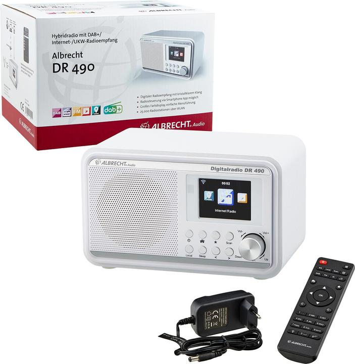 Actual product image Albrecht DR 490 (Web radio, DAB+, Wi-Fi)