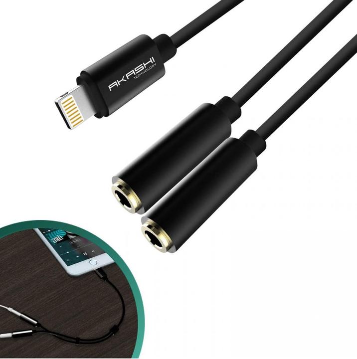 Produktbild Akashi Altsplitlight (Lightning, 3.5mm Klinke)