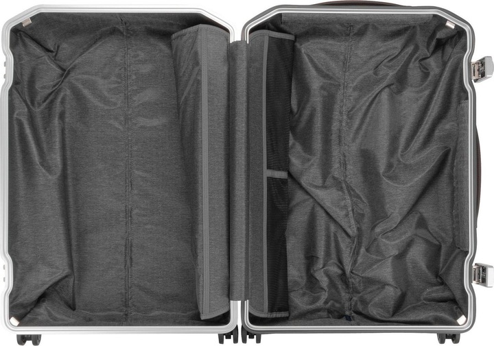Produktbild Piquadro PQ-Light - Ultra Slim Mittelgrosser Hartschalentrolley Schwarz/Leder (67 l, M (50 - 90l))