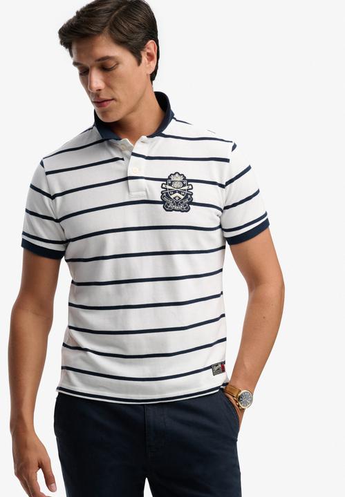 Produktbild Superdry Crest Stripe Poloshirt (L)