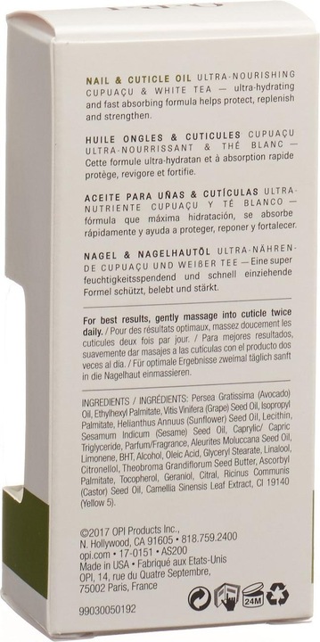 Image du produit OPI Pro Spa - Huile pour ongles et cuticules (8.60 ml)