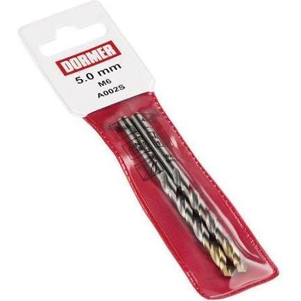 Dormer, Punta da trapano, HSS TIN COATED JOBBER DRILL 2.5mm (2,5 millimetri)