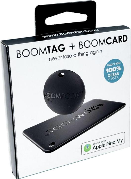 Image du produit Boompods Tag & Card Bundle Pack noir (iOS)