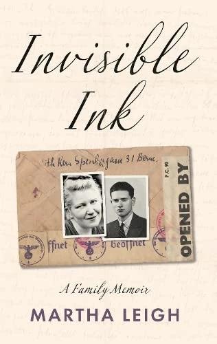 Produktbild Invisible Ink (Englisch, Martha Leigh, 2021)