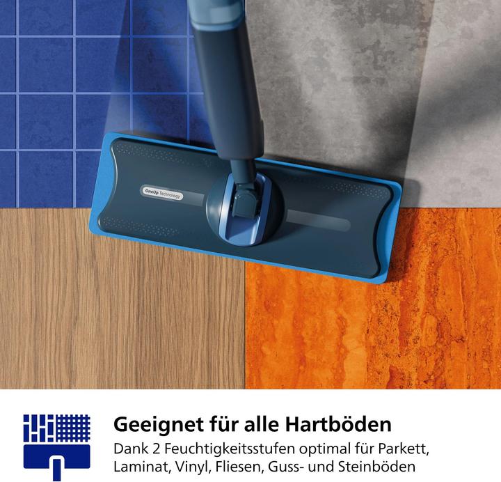 Productafbeelding Philips OneUp elektrische Mopp 5000 Series (Veeg)