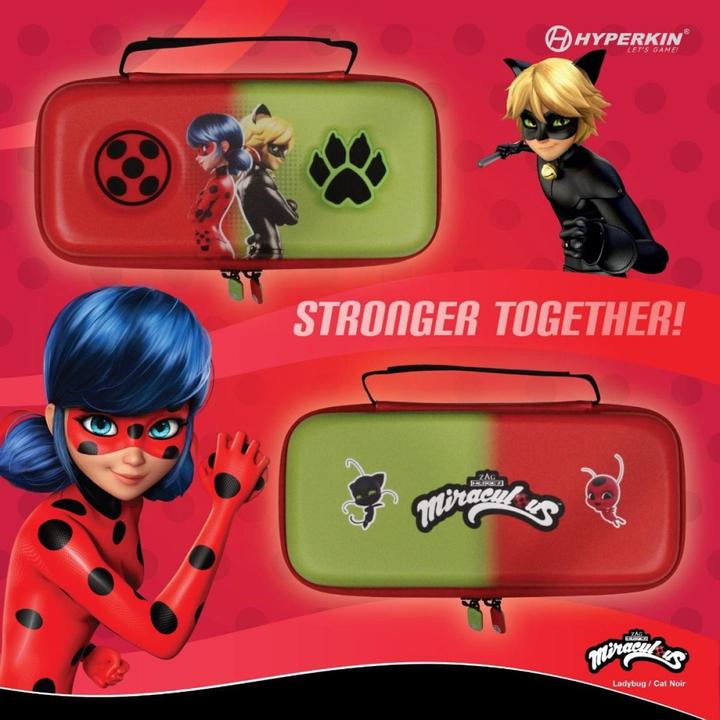 Immagine prodotto Hyperkin Borsa Switch Miraculous Bug & Cat (Switch, Switch Lite, Switch OLED)