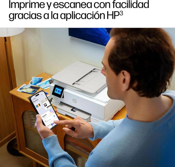 Produktbild HP Envy Photo 7930 All-in-One Color Inkjet 10ppm Print Scan Copy Photo Printer USB 2.0 Wi-Fi (Tintenpatrone, Farbe)