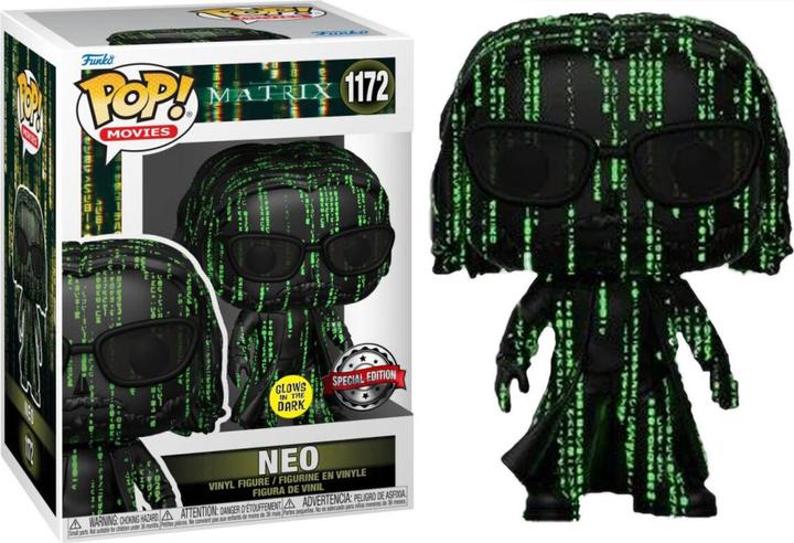 Produktbild Funko Pop! The Matrix : Neo (1172) (GITD) EXM