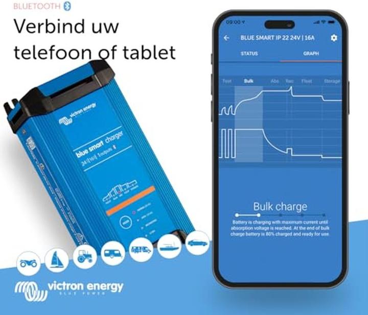 Image du produit Victron Energy Chargeur 24/16 (24V, 16 A)