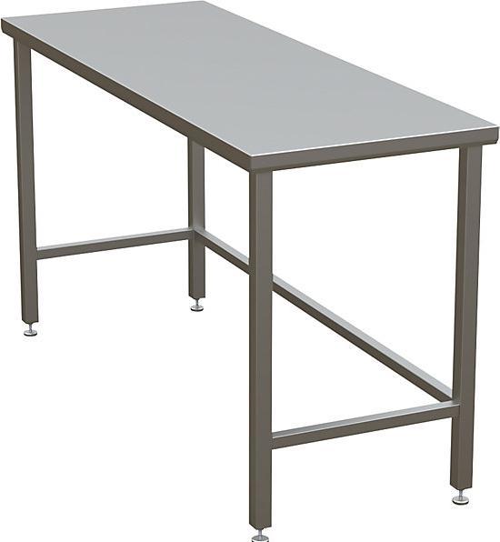 Immagine prodotto kaiserkraft Tavolo per camera bianca con piano di lavoro liscio (160 cm, 70 cm)