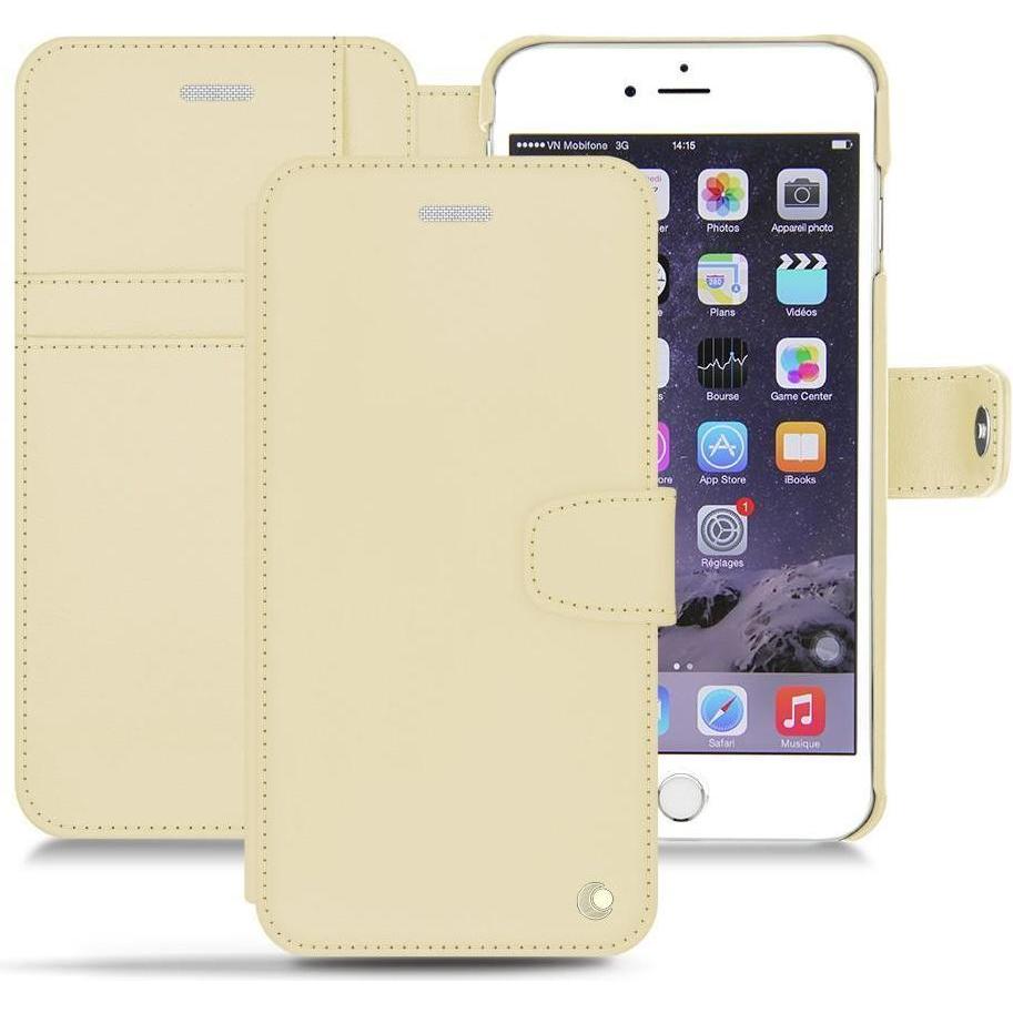 Thumbnail - Noreve Lederschutzhülle Wallet (Apple iPhone 6s), Smartphone Hülle, Beige