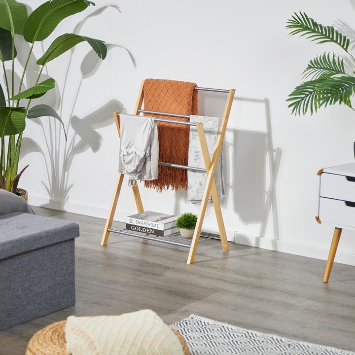 Actual product image Relaxdays Towel rack