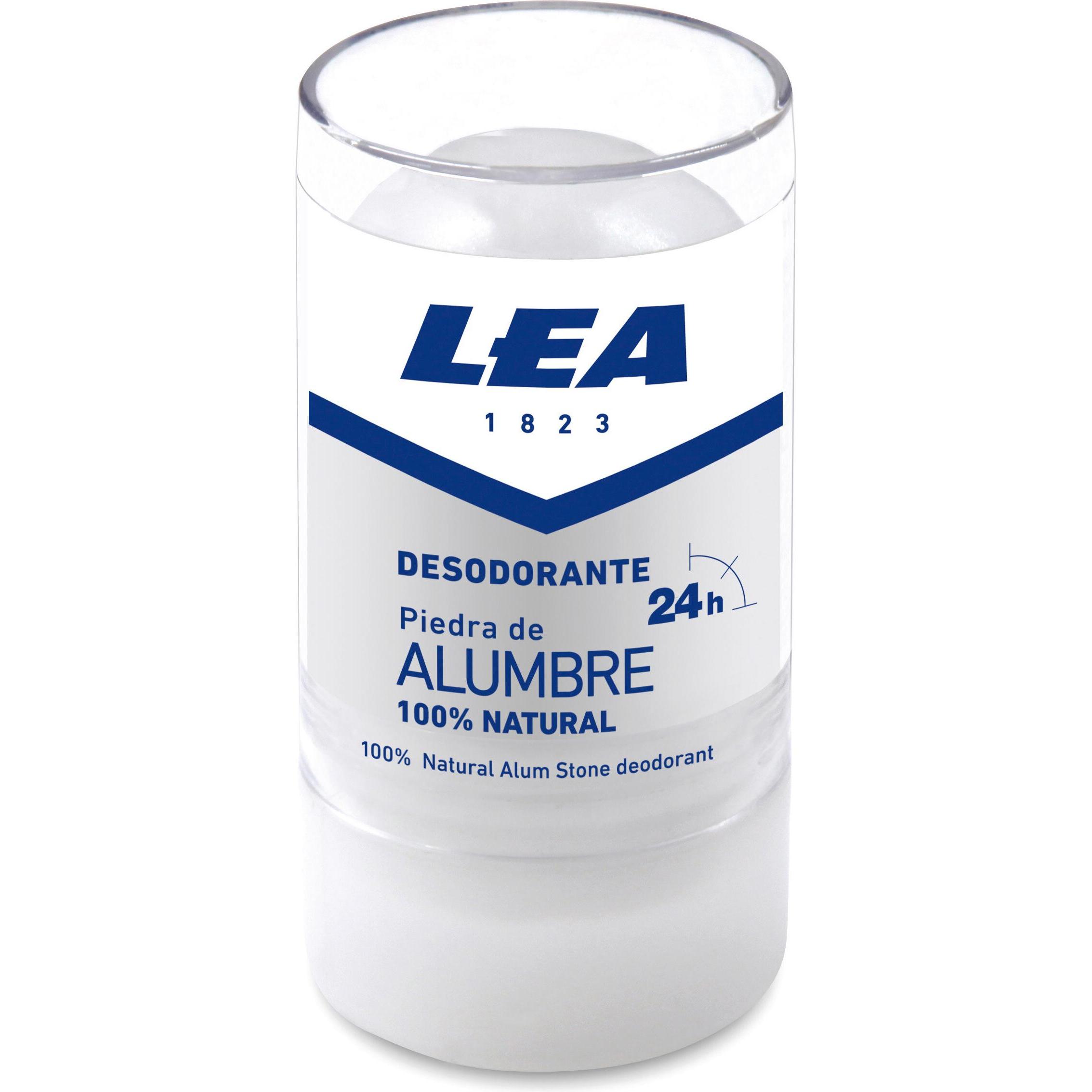 Lea, Deo, PIEDRA DE ALUMBRE deo stick 100% natural 120 gr. (Stick)