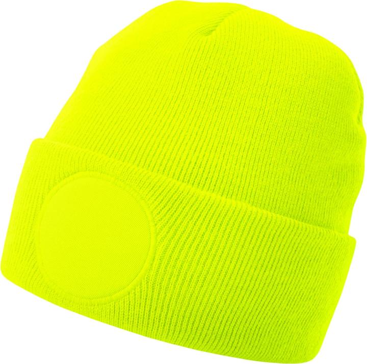 Actual product image Beechfield Circular Patch Beanie (One size)