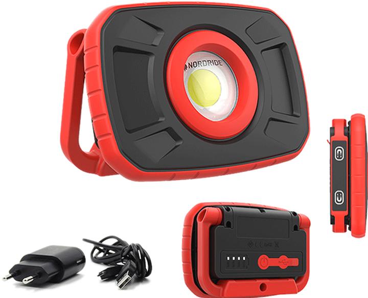 Produktbild Nordride LED-Flutlichtstrahler - mit Akku Li-Ion (1000 lm)
