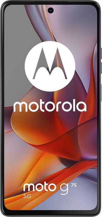Actual product image Moto g75 5G 256/8GB Charcoal Gray (256 GB, Charcoal Gray, 6.78", Hybrid Dual SIM, 5G)
