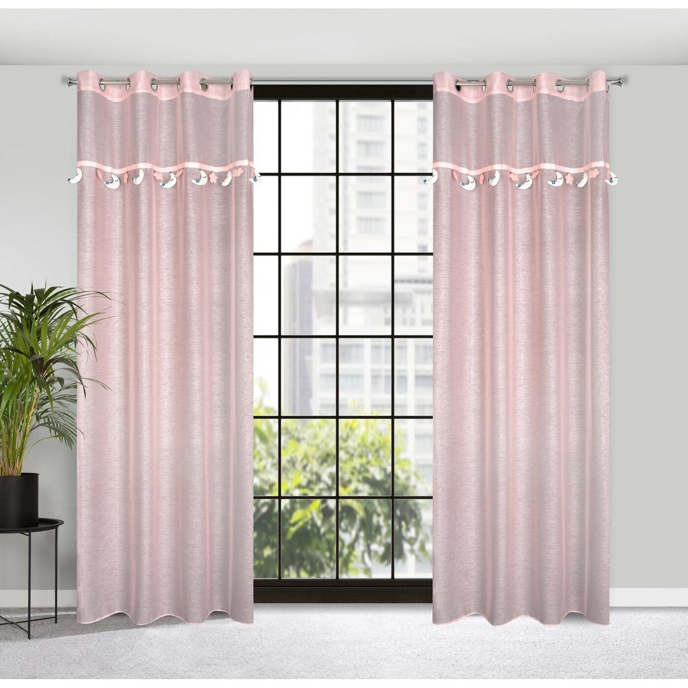Thumbnail - Eurofirany, Vorhang, TANNE/MOND/2/ROSA 140X250 SCHALTER (140 x 250 cm)