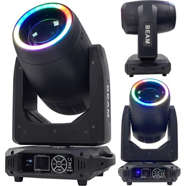 Light4Me PRISM BEAM 250 RING LED Kopfbewegung, Faro