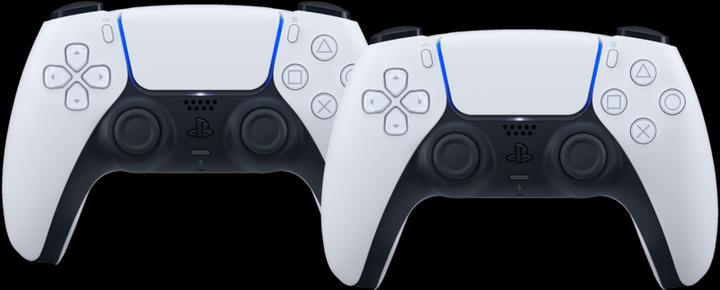 Produktbild Sony PlayStation 5 DualSense Wireless Controller White Duo Pack (PS5)