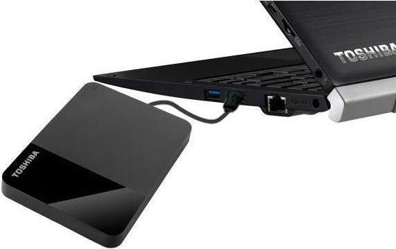 Actual product image Toshiba Canvio Basics (4 TB)