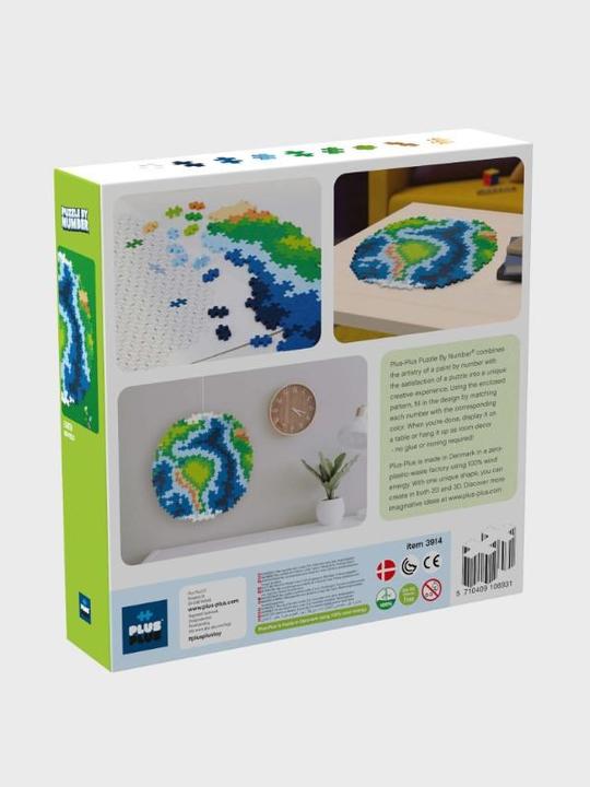 Produktbild Plus-Plus Puzzle By Number Earth 800pcs - (3914) (800 Teile)