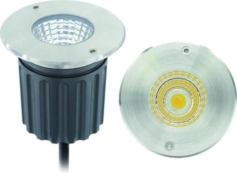 Actual product image Schönenberger LED recessed floor spotlight TERRA (500 lm, IP67)