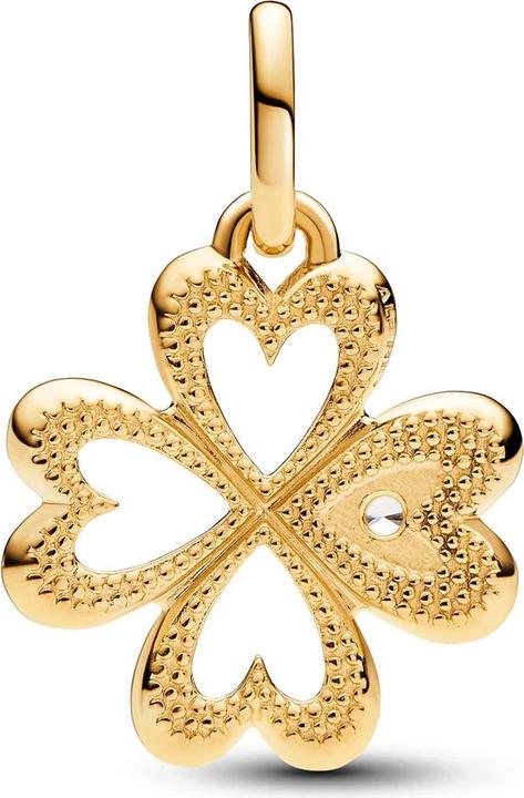 Immagine prodotto Pandora ME Heart Medaglione a forma di quadrifoglio (Metallo, Dorato)