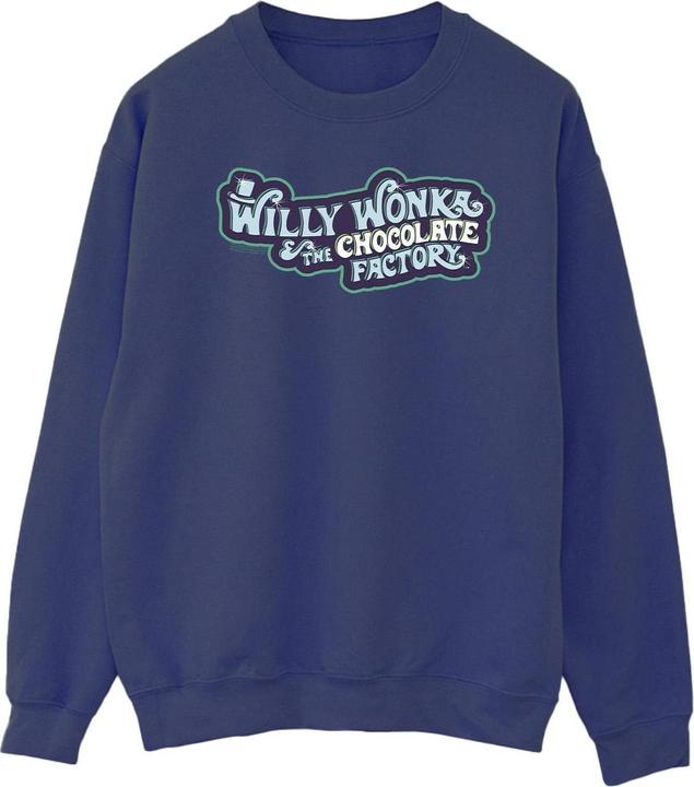 Willy Wonka & the Chocolate Factory Chocolate Factory Logo Sweatshirt
