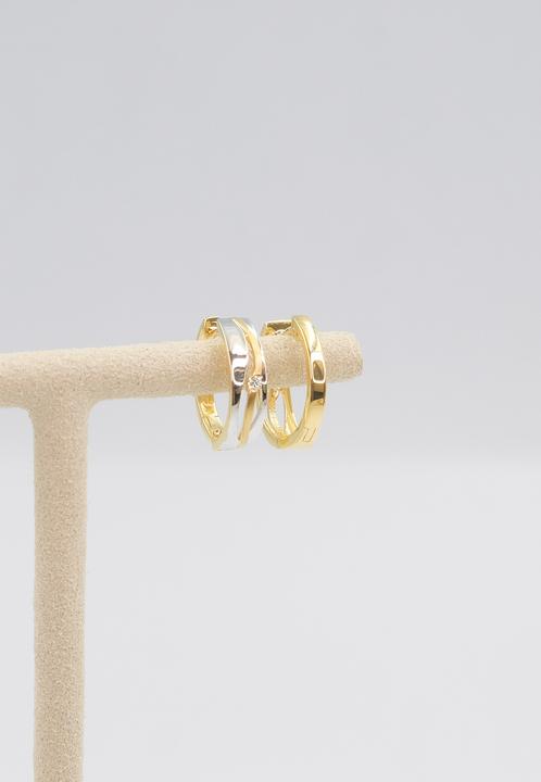 Produktbild Muau Creolen (750/18 K Gold)